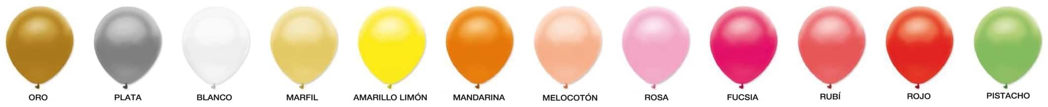 metalico1 Globos Látex Personalizados